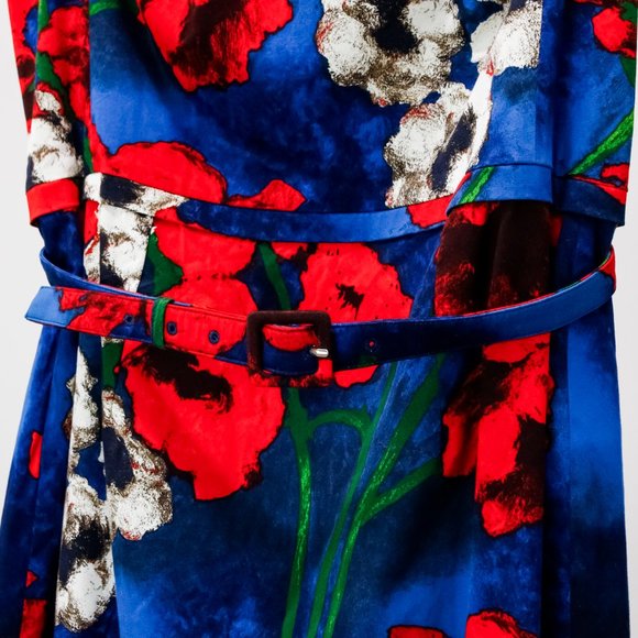 Samantha Sung Tailored Floral Sheath Dress - Picture 7 of 12